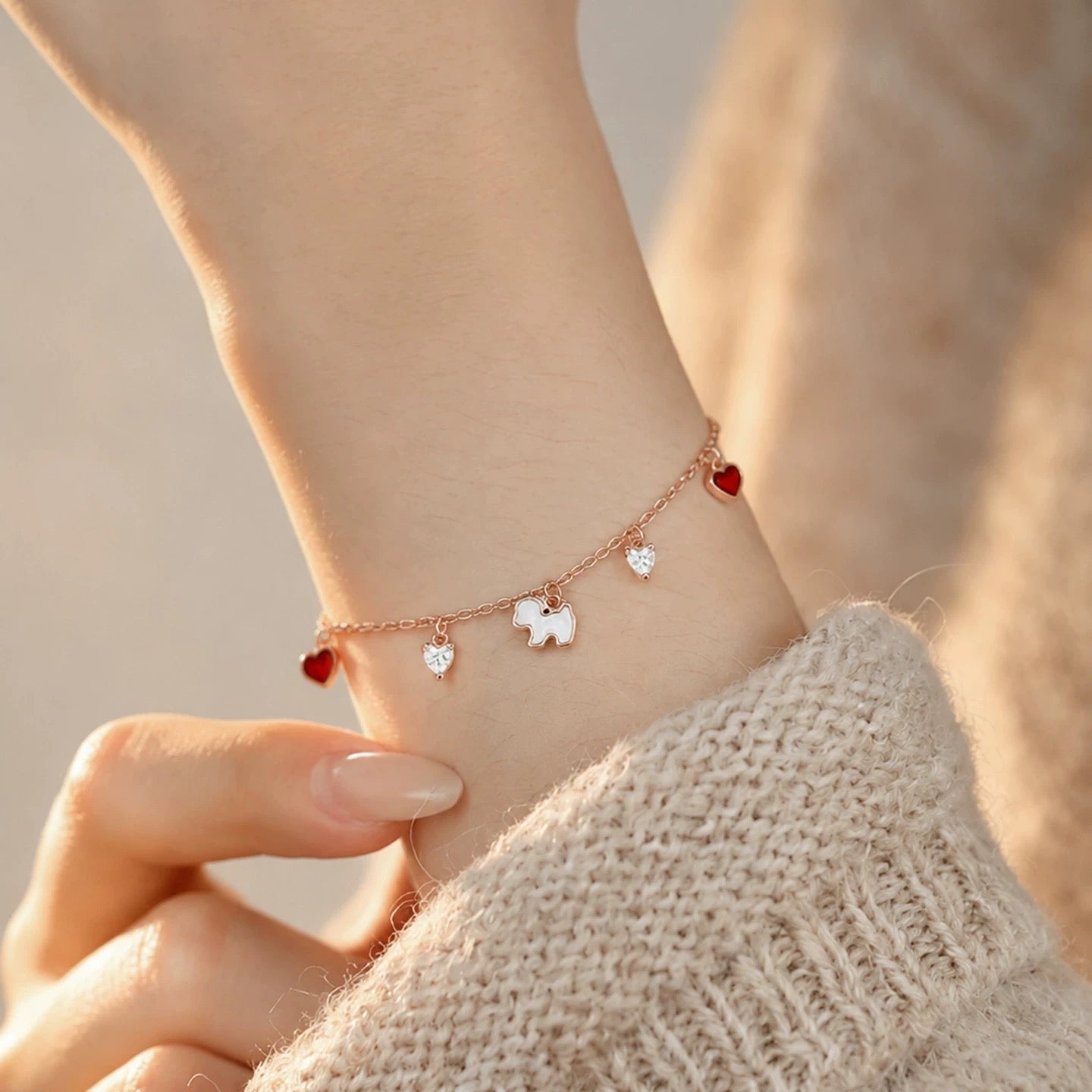 tiny symphony bracelet (B6)
