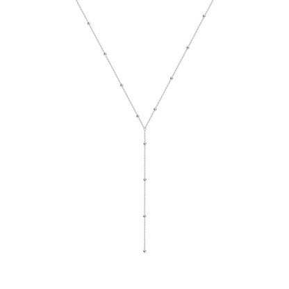 straight thin necklace (N1)