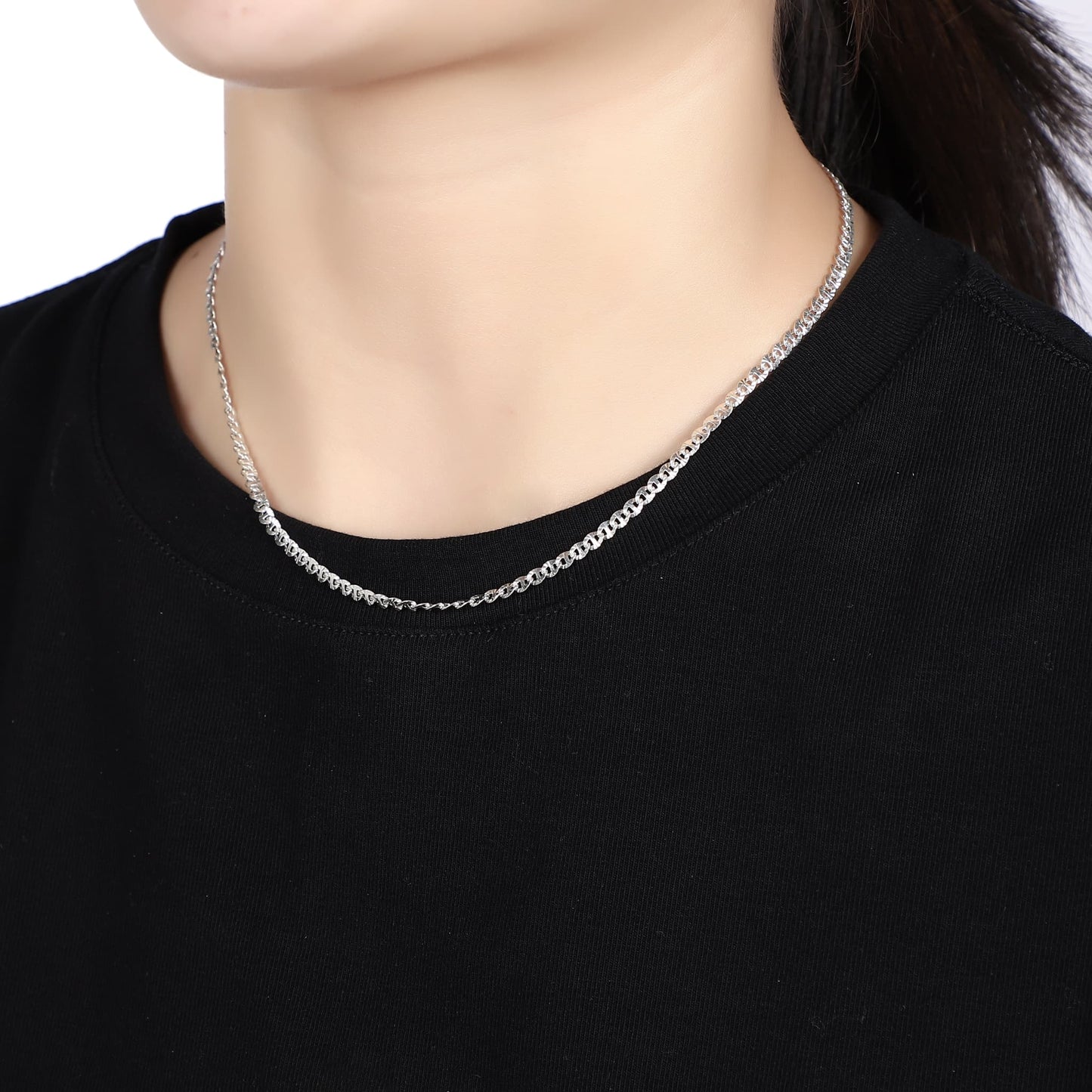 loop link necklace (N13)