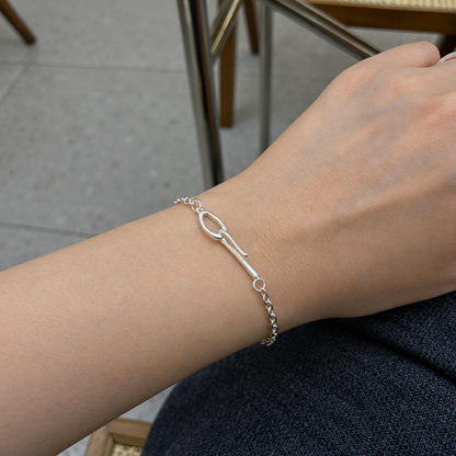 hook chain bracelet (B39)