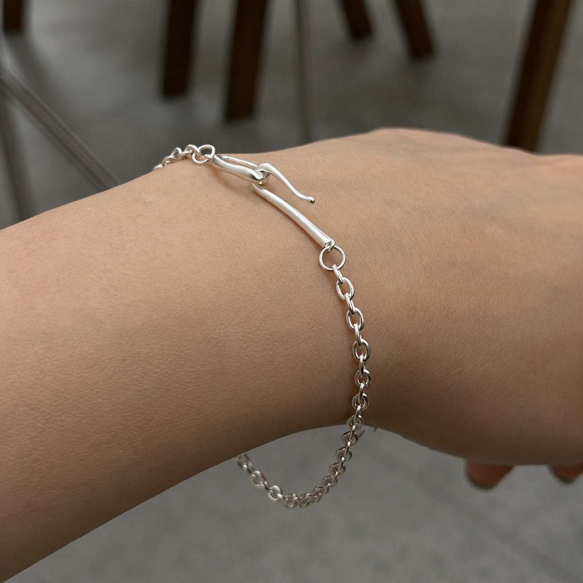 hook chain bracelet (B39)