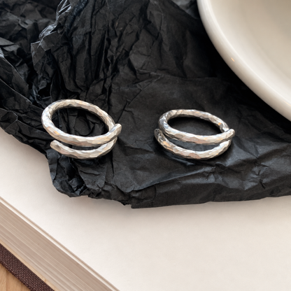 twist double ring (R39)